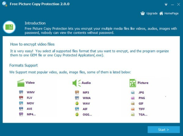Free Picture Copy Protection电脑版 v2.0.0 电脑版本