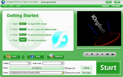 iOrgSoft DVD to Flash Converter最新版 v3.3.8 最新版本